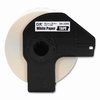 Brother Continuous Paper Label Tape, 2.4" x 100 ft, White, PK24 DK220524PK